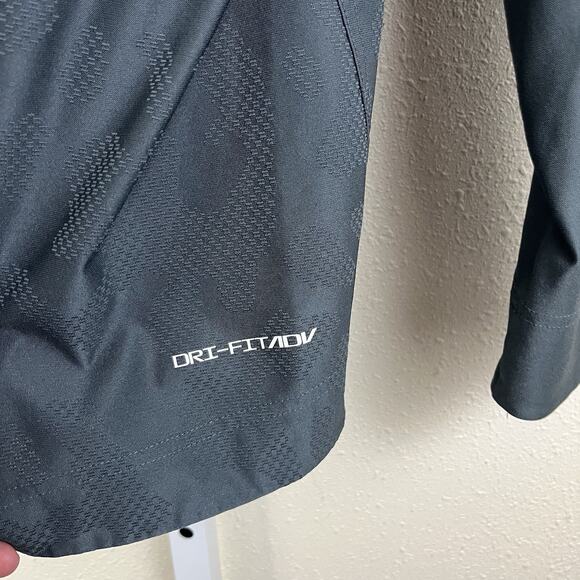 Nike Golf ADV Tour Fit Advantage 1/2 Zip Pullover Mens XL Gray Shirt DR5281 060 - Picture 4 of 6